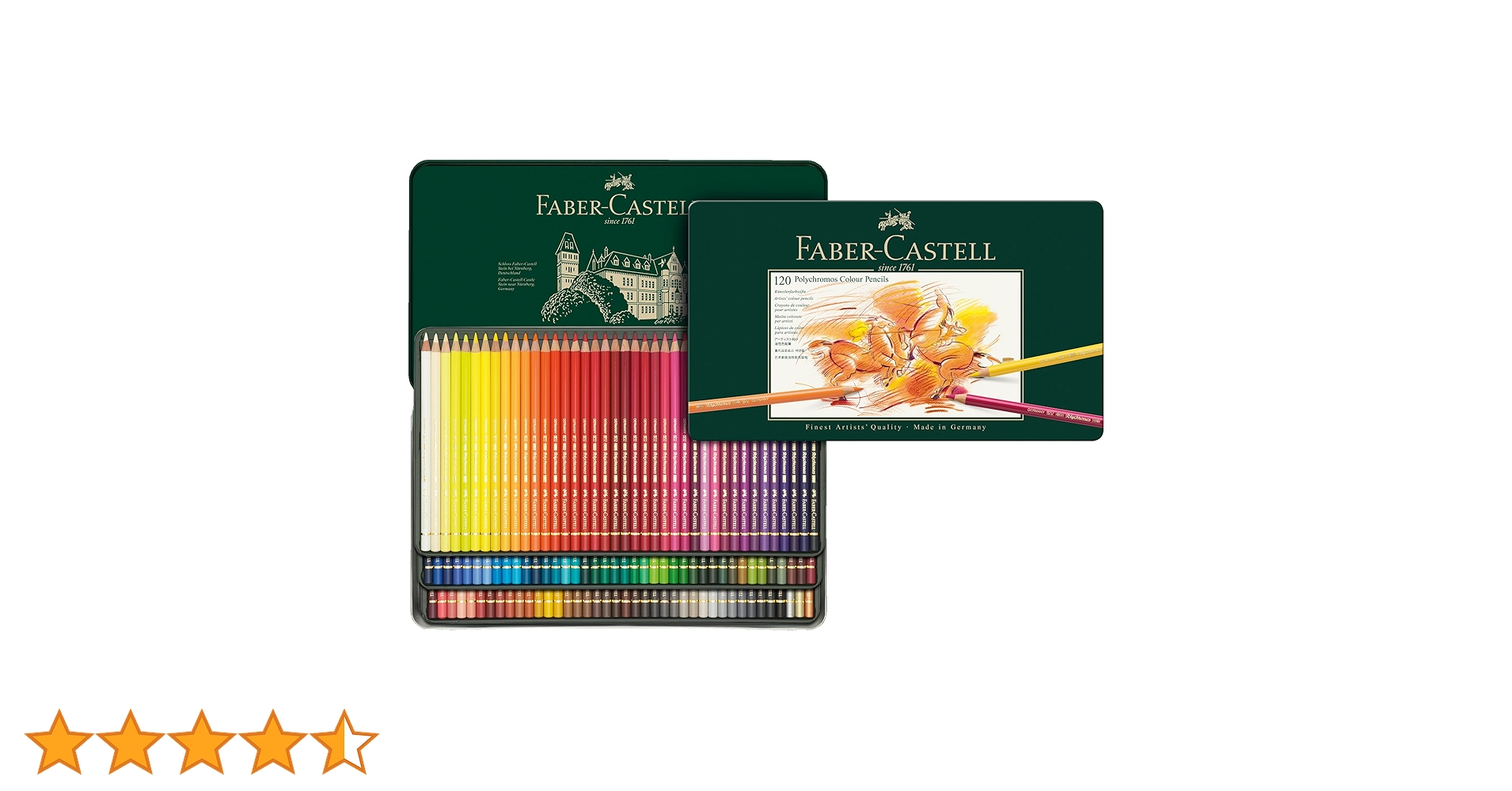ファーバーカステル ポリクロモス　油性色鉛筆　120色　新品未開封品 ファーバーカステル ポリクロモス色鉛筆 120色木箱入セット 日本